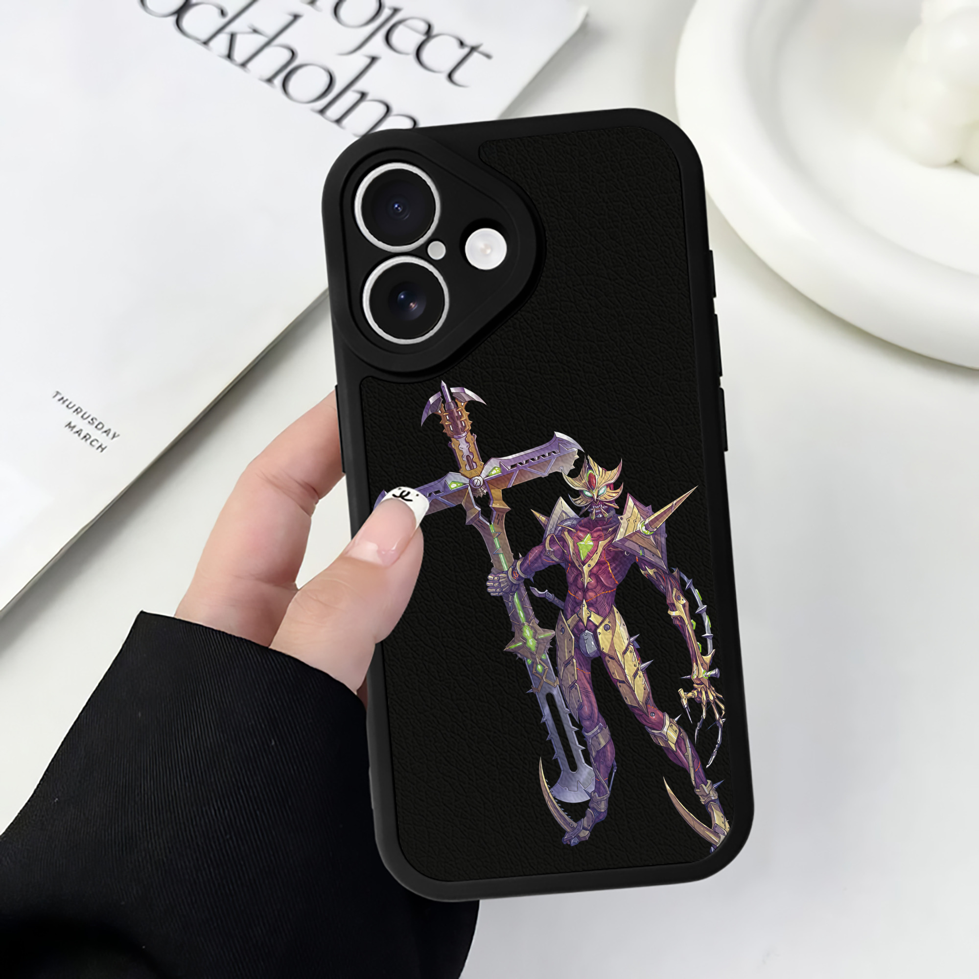 （画像用） ウルトラマン Ultraman 【iPhone 16シリーズ対応】シリコンスマホケース（レザー調） 材質：シリコン